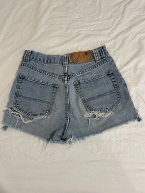 Cheeky Light Blue Denim Cutoff Shorts